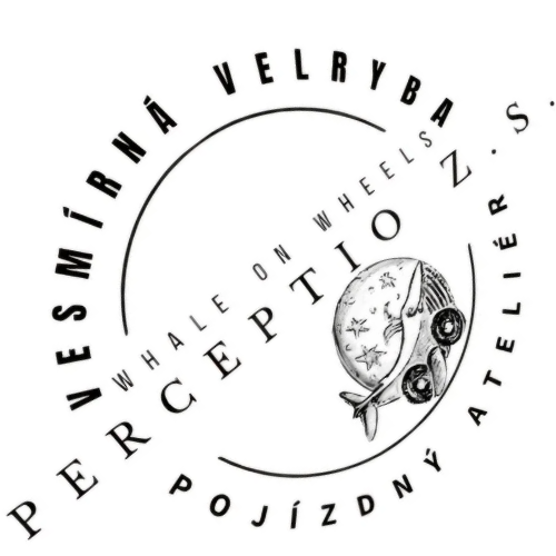 PERCEPTIO z.s. a jeho VESMÍRNÁ VELRYBA - pojízdný ateliér